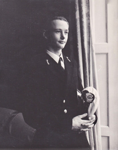 Nick Eliason, a newly qualified merchant navy cadet, aged 18. 